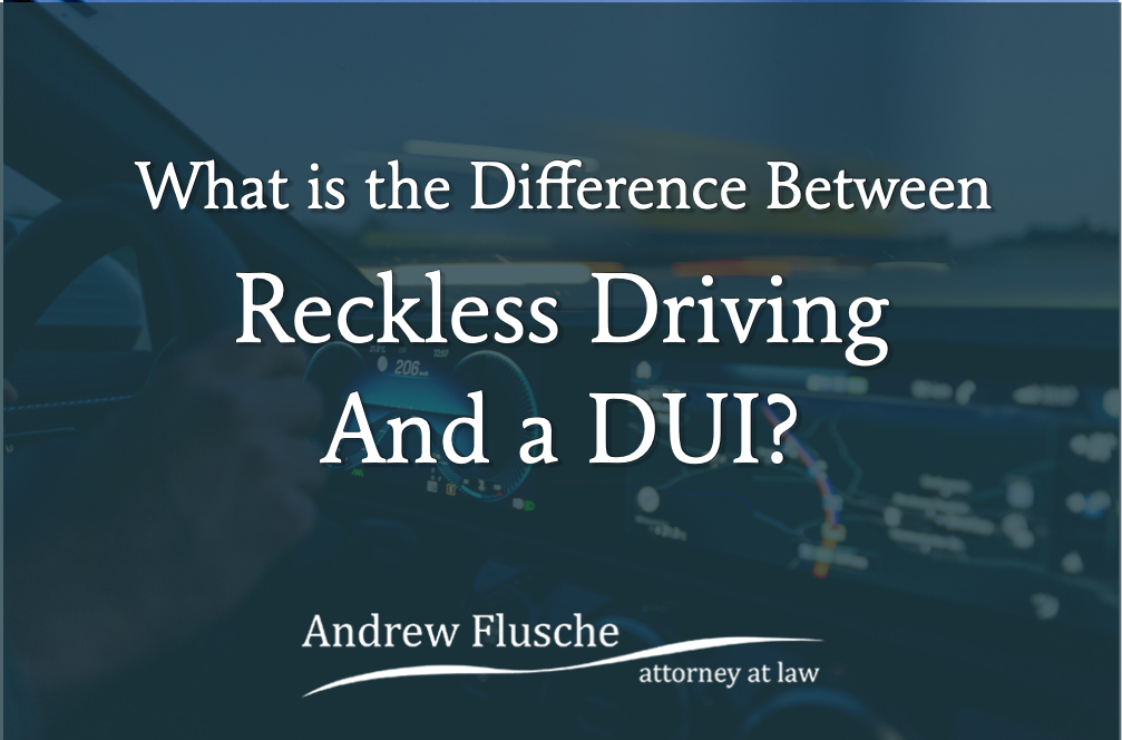 reckless driving vs dui in virginia