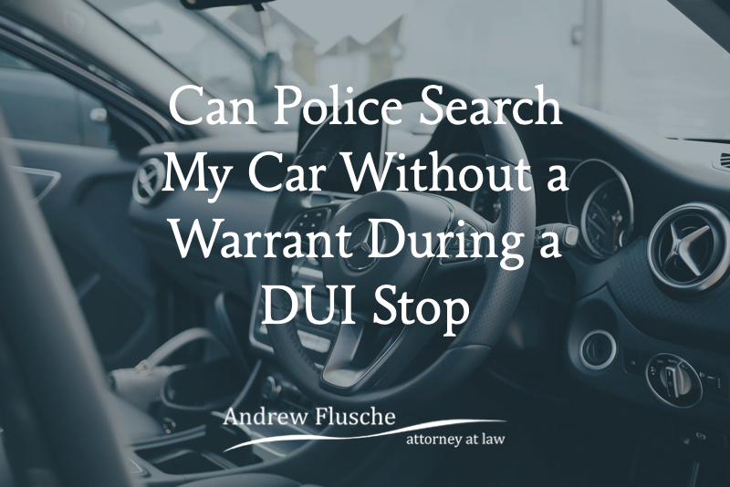 police car search dui virginia warrant